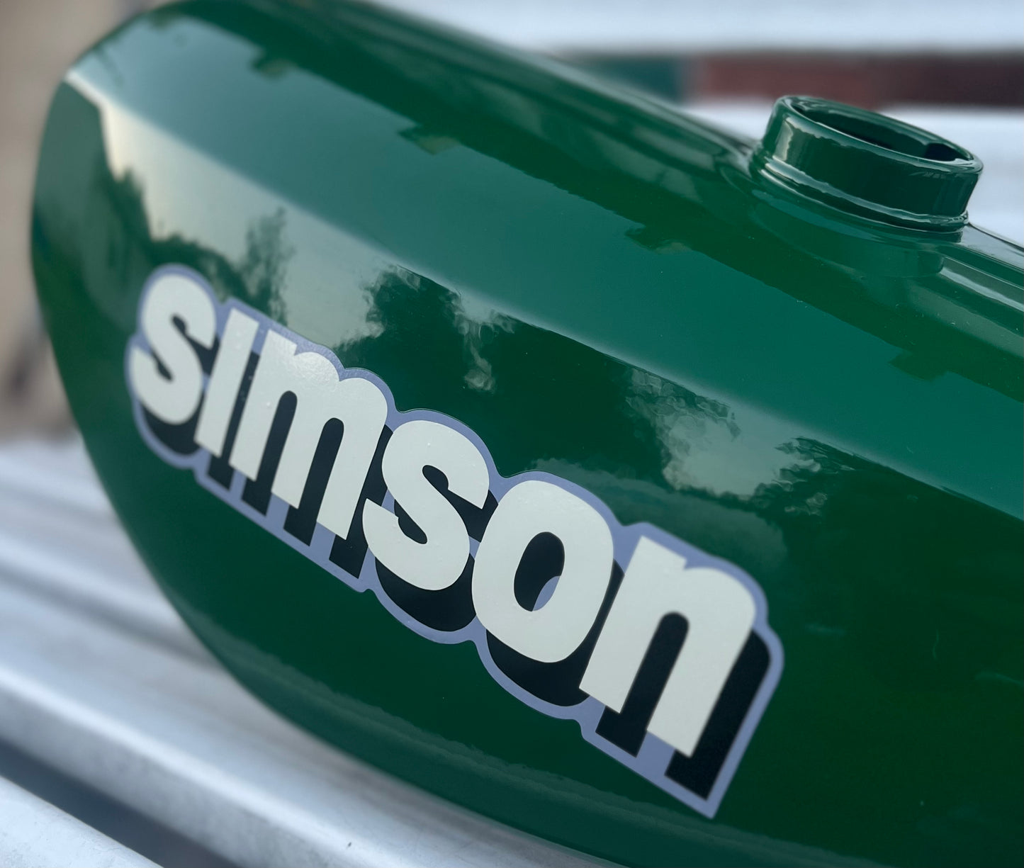 Simson S51 B Tankset Billardgrün