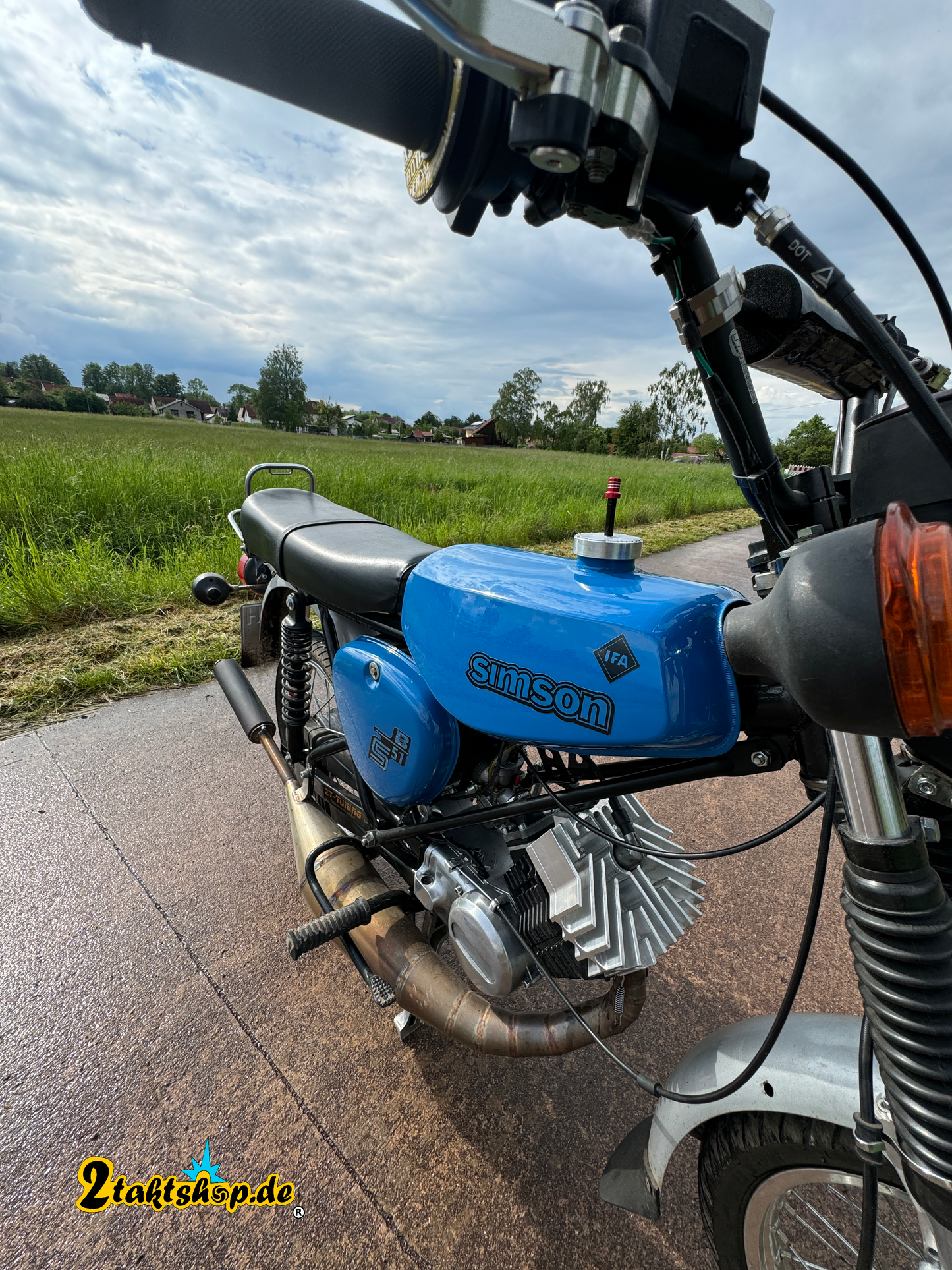 Transparente Simson S51B IFA Aufkleber 6 teilig
