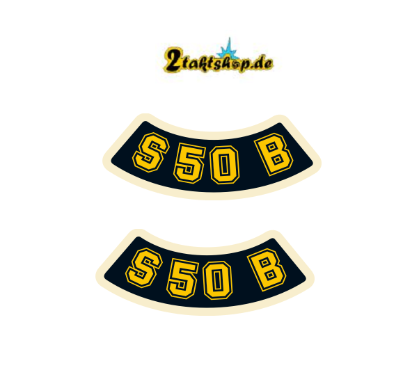 Simson S50B Wasserschiebebild Set Dekor Premium Retro DDR Nass Schiebebild