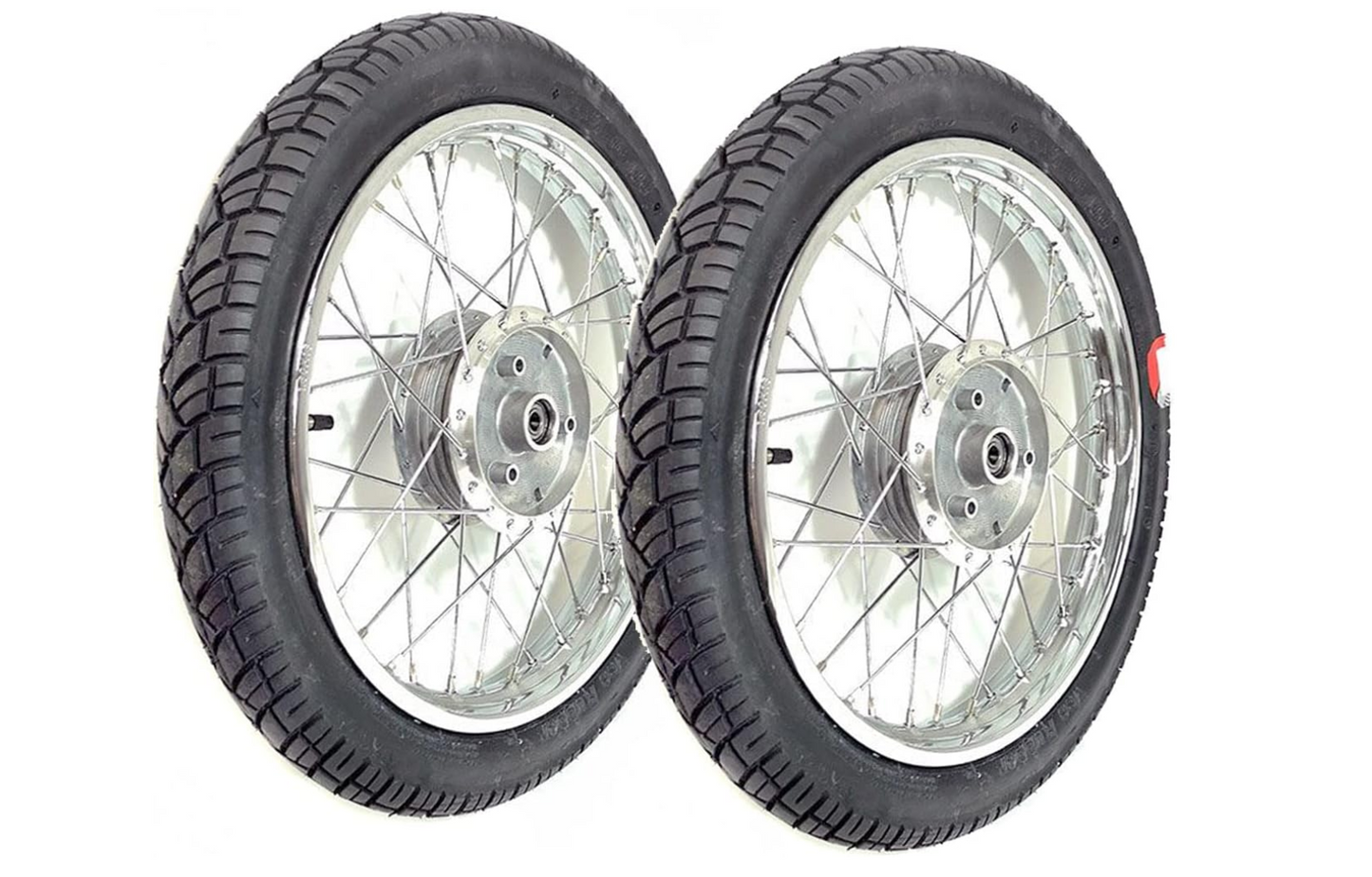 Komplettrad Speichenrad 1,6x16" für Simson S51 KR51 SR4 - verchromt