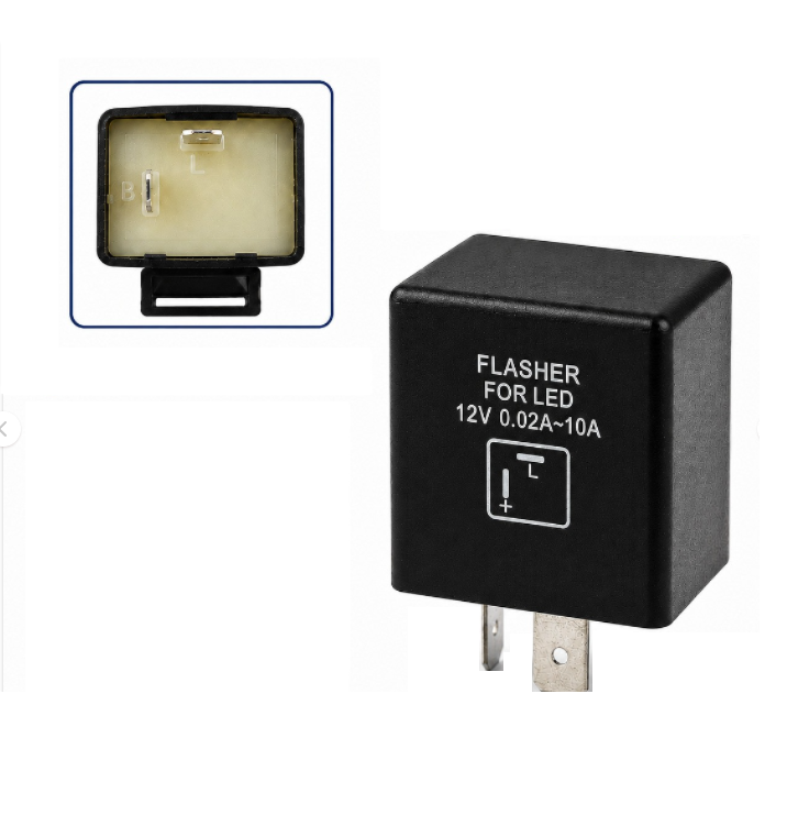 LED-Blinkgeber 2-polig 12V für Simson S50 S51 S70 – geprüfte Blinkfrequenz