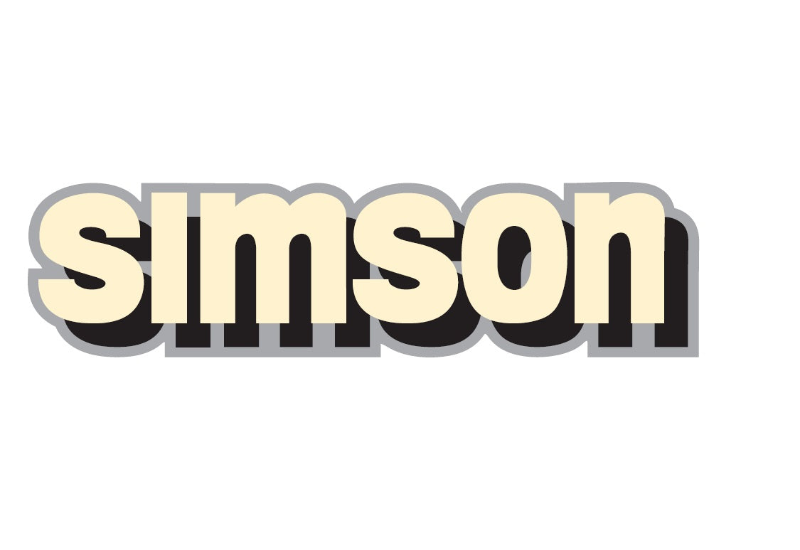 SimsonTank S50 S51 S70 Wasserschiebebild
