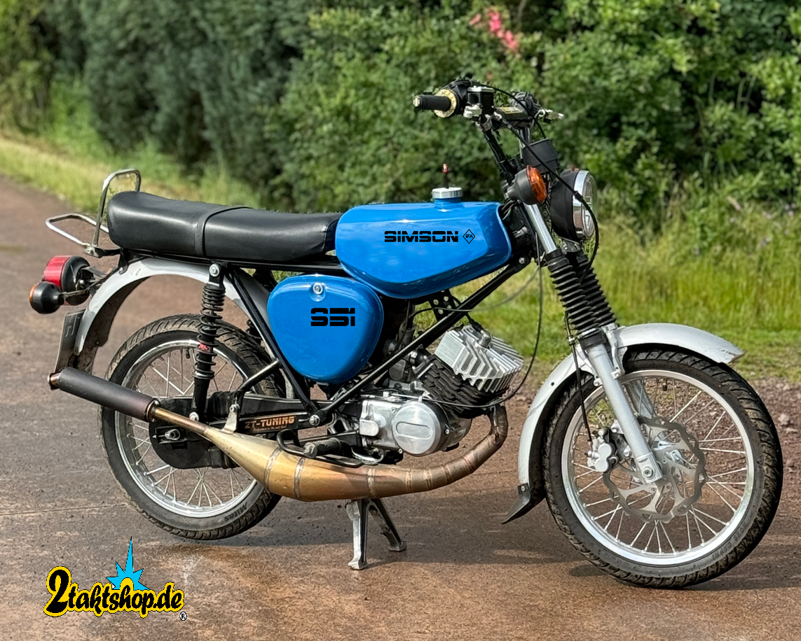 6 teiliges Simson Aufkleberset street Edition kleine Ausführung