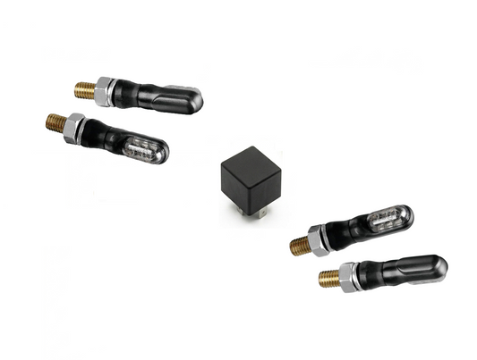 LED  Mini Blinker-SET   inkl. Blinkgeber S51 S50 S70 Tuning