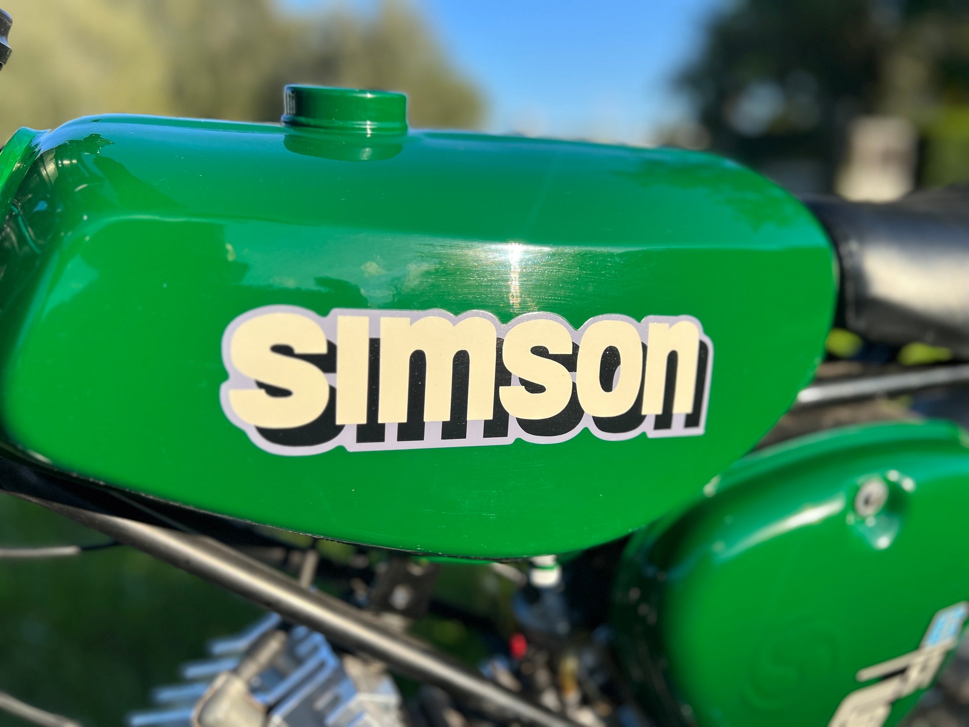 Simson S51 Enduro Wasserschiebebilder – 4-teilig, Originalgetreu – Für Tank & Seitendeckel