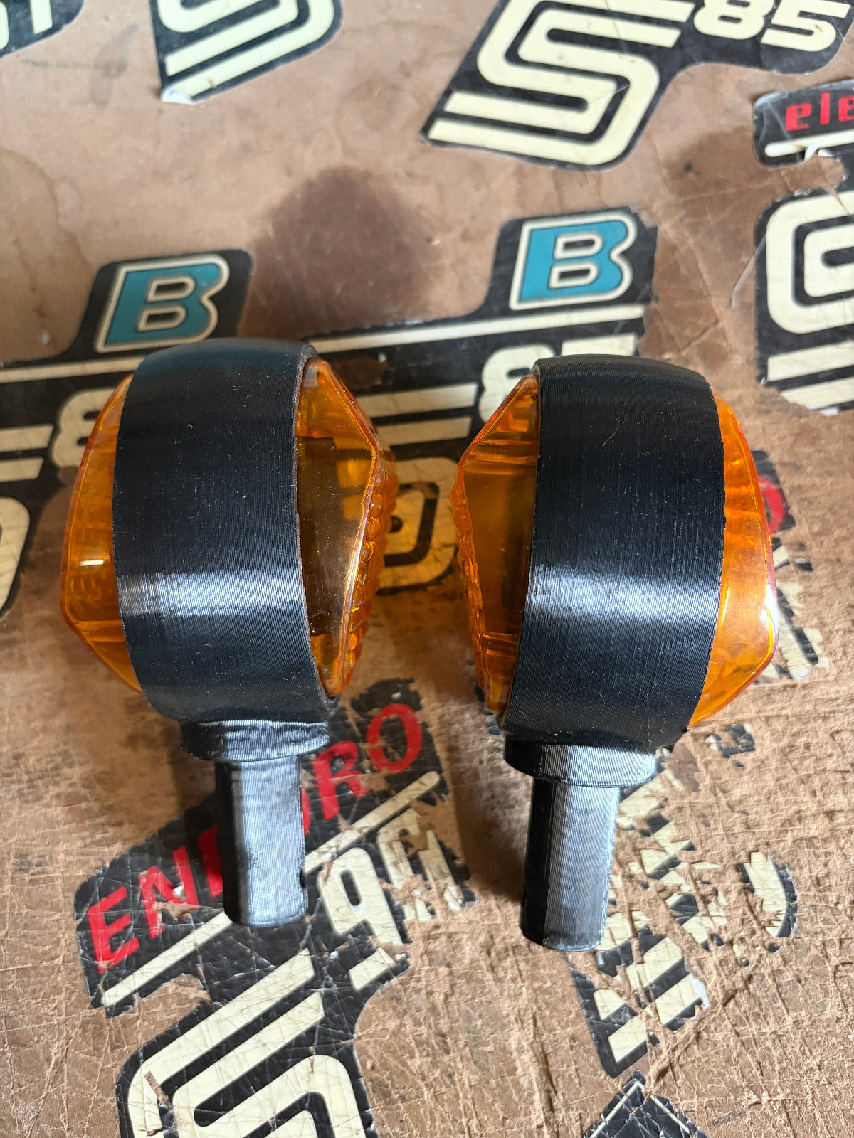 2er Set Blinker  KR51/1 Schwalbe, KR51/2 Schwarz