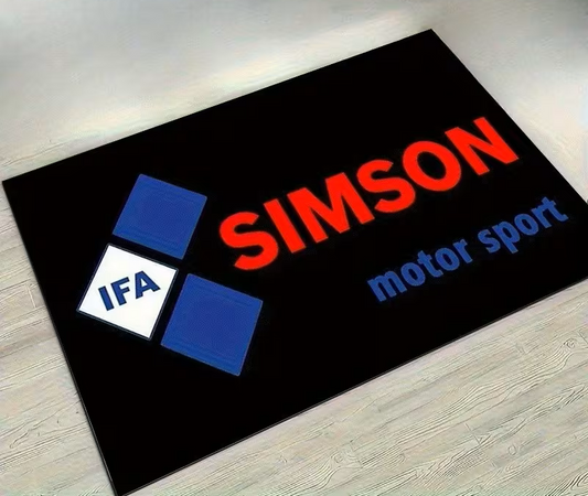 Simson Fußmattenset – 2-teilig für Bad & Eingangsbereich