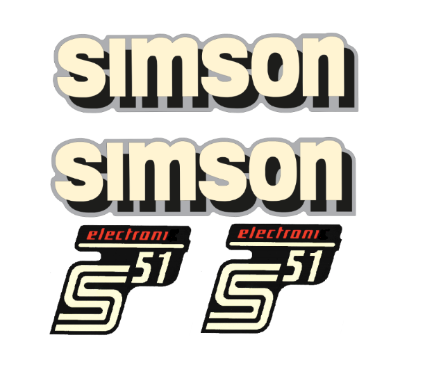 Simson S51 Electroni B Ware Fehldruck