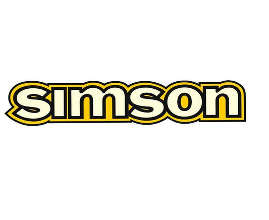 Aufkleber  Simson  S50B IFA  Retro Einzeln